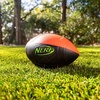 image:imageNERF Kids Foam Football  Pro Grip Youth Soft Foam Ball  Indoor  Outdoor  Small NERF Foam Football  9 Inch Youth Sized Ball  Blue  BlackRed