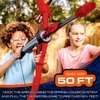 image:imageNERF Rip Rocket Kids Toy Bow  Arrow Set  Rip Rocket Blaster Soft Foam Bow  Arrow Set  Indoor  Outdoor Play  Plastic Bow and 4 Foam Tip Arrows  Air Powered