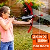 image:imageNERF Rip Rocket Kids Toy Bow  Arrow Set  Rip Rocket Blaster Soft Foam Bow  Arrow Set  Indoor  Outdoor Play  Plastic Bow and 4 Foam Tip Arrows  Air Powered