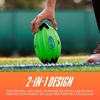 image:imageNERF Vortex Rocket Foam Football  NERF Soft Vortex Rocket Football for LongDistance Throws  2 in 1 Design  Throw Spirals amp Kick Field Goals  Integrated Tail Fins