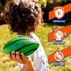 image:imageNerf Mini Foam Sports Ball Set  Foam Football Soccer Ball  Basketball Soft Sports Toy for KidsGreenOrangeYellow