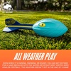 image:imageNerf Vortex Aero Howler Foam Ball Classic LongDistance Football FlightOptimizing Tail Whistling Sound Indoor amp Outdoor Fun Christmas Stocking Stuffers for KidsLight Blue