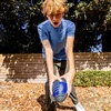 image:imageNerf Weather Blitz Foam Football  for AllWeather Play  EasytoHold Grips  Great for Indoor and Outdoor GamesBlue