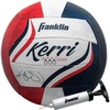 image:imageFranklin Sports Kerri Walsh USA Beach Volleyball  Soft Cover Official Size Beach  Outdoor Volleyball  Red White  Blue Volleyball  Pump  Needle