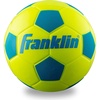 image:imageFranklin Sports Kids Foam Soccer Ball  Mini Soft Foam Youth Soccer Ball  Indoor  Outdoor Toy Soccer Ball for Kids  Probrite 65 Mini Foam Ball  Soft Backyard  Practice Toy Ball  YellowFoam Soccer Ball  Yellow