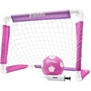 image:imageFranklin Sports Kids Soccer Goal with Ball amp Pump  24 X 16PinkPurple