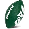 image:imageFranklin Sports NFL Football  Kids Foam Football  Soft Junior Size 85 Ball with 3D Logos  Perfect for Gameday  TailgatesNew York Jets 2
