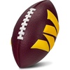 image:imageFranklin Sports NFL Football  Kids Foam Football  Soft Junior Size 85 Ball with 3D Logos  Perfect for Gameday  TailgatesWashington Commanders