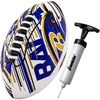 image:imageFranklin Sports NFL Team Mini Footballs  Youth 85 Official NFL Licensed Football  Air Pump SetBaltimore Ravens