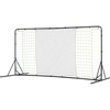 image:imageFranklin Sports Soccer Rebounder  Tournament Steel Rebounding Net  Perfect for Backyard Practice and Training  12 x 6 amp 6 x 412 x 6  Black