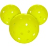 image:imageFranklin Sports Training Pickleballs  Training Pickleballs for Beginners  Skill Practice  69mm or 80mm Outdoor Pickleballs  Pickleball 3 Pack  Optic Yellow69MM