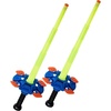 image:imageNERF Fencing Duel Swords Set  Kids Retractable Fencing Swords  Integrated Knockdown Targets  Glow in The Dark Light Up for Play Duels  2 Player Game for Kids