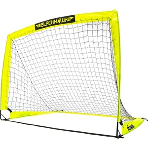 image:imageFranklin Sports Blackhawk Backyard Soccer Goal  Portable Pop Up Soccer Nets  Youth  Adult Folding Indoor  Outdoor Goals  Multiple Sizes  ColorsOptic Yellow