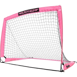 image:imageFranklin Sports Blackhawk Backyard Soccer Goal  Portable Pop Up Soccer Nets  Youth  Adult Folding Indoor  Outdoor Goals  Multiple Sizes  ColorsPink