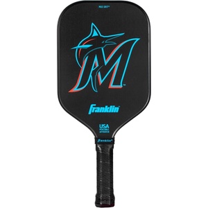 image:imageFranklin Sports MLB Team Pickleball Paddles  Official MLB Baseball Team Logo  Colors Pickleball Paddles  Signature Series 13MM Pickleball Paddle with MaxGrit  USA Pickleball USAPA ApprovedMiami Marlins