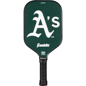 image:imageFranklin Sports MLB Team Pickleball Paddles  Official MLB Baseball Team Logo  Colors Pickleball Paddles  Signature Series 13MM Pickleball Paddle with MaxGrit  USA Pickleball USAPA ApprovedOakland Athletics