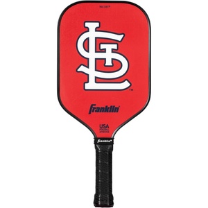 image:imageFranklin Sports MLB Team Pickleball Paddles  Official MLB Baseball Team Logo  Colors Pickleball Paddles  Signature Series 13MM Pickleball Paddle with MaxGrit  USA Pickleball USAPA ApprovedSt Louis Cardinals