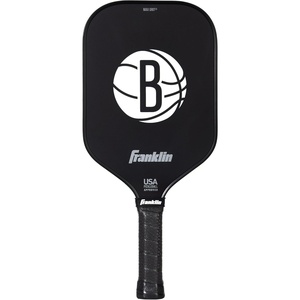 image:imageFranklin Sports NBA Team Pickleball Paddles  Official NBA Basketball Team Logo Pickleball Paddles  Signature Series 13MM Pickleball Paddle with MaxGrit  USA Pickleball USAPA ApprovedBrooklyn Nets