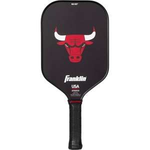 image:imageFranklin Sports NBA Team Pickleball Paddles  Official NBA Basketball Team Logo Pickleball Paddles  Signature Series 13MM Pickleball Paddle with MaxGrit  USA Pickleball USAPA ApprovedChicago Bulls