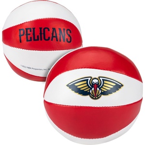 image:imageFranklin Sports NBA Toy Basketballs  2 Pack of Kids Soft Mini Basketballs for Over The Door  Indoor Hoops  NBA Fan ShopNew Orleans Pelicans