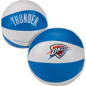 image:imageFranklin Sports NBA Toy Basketballs  2 Pack of Kids Soft Mini Basketballs for Over The Door  Indoor Hoops  NBA Fan ShopOklahoma City Thunder