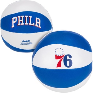 image:imageFranklin Sports NBA Toy Basketballs  2 Pack of Kids Soft Mini Basketballs for Over The Door  Indoor Hoops  NBA Fan ShopPhiladelphia 76ers
