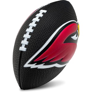 image:imageFranklin Sports NFL Football  Kids Foam Football  Soft Junior Size 85 Ball with 3D Logos  Perfect for Gameday  TailgatesArizona Cardinals