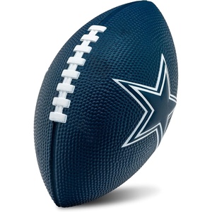 image:imageFranklin Sports NFL Football  Kids Foam Football  Soft Junior Size 85 Ball with 3D Logos  Perfect for Gameday  TailgatesDallas Cowboys
