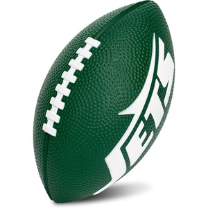 image:imageFranklin Sports NFL Football  Kids Foam Football  Soft Junior Size 85 Ball with 3D Logos  Perfect for Gameday  TailgatesNew York Jets 2