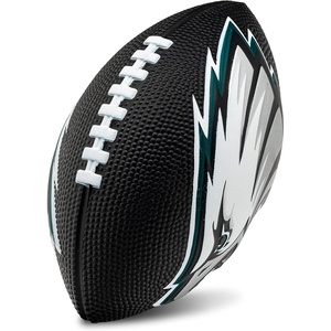 image:imageFranklin Sports NFL Football  Kids Foam Football  Soft Junior Size 85 Ball with 3D Logos  Perfect for Gameday  TailgatesPhiladelphia Eagles