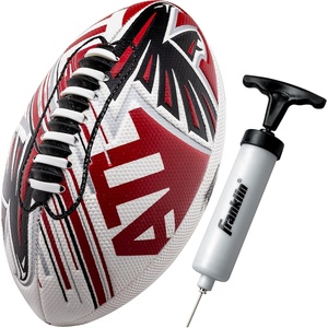 image:imageFranklin Sports NFL Team Mini Footballs  Youth 85 Official NFL Licensed Football  Air Pump SetAtlanta Falcons