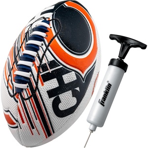 image:imageFranklin Sports NFL Team Mini Footballs  Youth 85 Official NFL Licensed Football  Air Pump SetChicago Bears