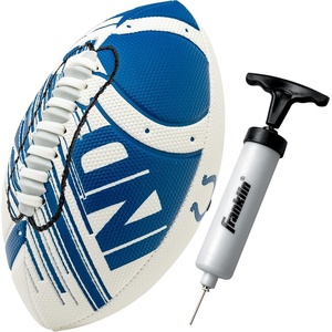 image:imageFranklin Sports NFL Team Mini Footballs  Youth 85 Official NFL Licensed Football  Air Pump SetIndianapolis Colts