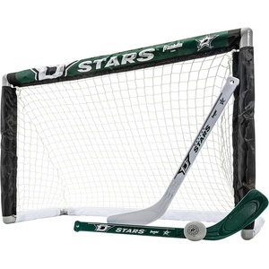 image:imageFranklin Sports NHL Mini Hockey Set  Kids Indoor Knee Hockey Goal Ball  2 Stick Combo  Youth Team Indoor Toy Set  Official  Ages 3Dallas Stars