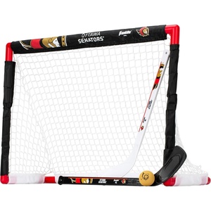 image:imageFranklin Sports NHL Mini Hockey Set  Kids Indoor Knee Hockey Goal Ball  2 Stick Combo  Youth Team Indoor Toy Set  Official  Ages 3Ottawa Senators
