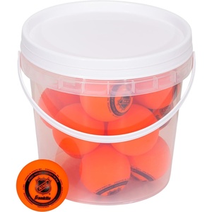image:imageFranklin Sports NHL Street Hockey Balls  No Bounce Outdoor Street  Roller Hockey Balls  Official Size for Youth  Adult Street Hockey  Assorted Colors  1 2 3 and 15 Bulk PacksOrange  Mini Street Hockey Ball