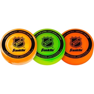 image:imageFranklin Sports NHL Street Hockey Puck  No Bounce Outdoor Street  Roller Hockey Puck  Official Size for Kids  Adult Games  1 amp 3 PacksMulti