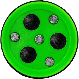 image:imageFranklin Sports NHL Street Hockey Puck  X3 RollaPuck Outdoor Roller Hockey Puck  Official Size Street Hockey Puck  GreenOne Size Pack of 6