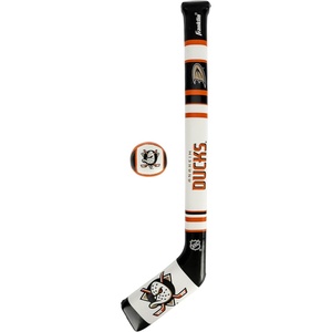 image:imageFranklin Sports NHL Team Mini Soft Hockey Stick Set  NHL Team Soft Foam Mini Hockey Stick and Ball  Great Toy for KidsAnaheim Ducks