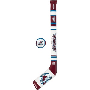image:imageFranklin Sports NHL Team Mini Soft Hockey Stick Set  NHL Team Soft Foam Mini Hockey Stick and Ball  Great Toy for KidsColorado Avalanche
