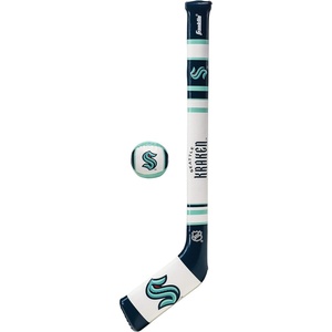 image:imageFranklin Sports NHL Team Mini Soft Hockey Stick Set  NHL Team Soft Foam Mini Hockey Stick and Ball  Great Toy for KidsSeattle Kraken