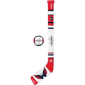 image:imageFranklin Sports NHL Team Mini Soft Hockey Stick Set  NHL Team Soft Foam Mini Hockey Stick and Ball  Great Toy for KidsWashington Capitals
