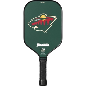 image:imageFranklin Sports NHL Team Pickleball Paddles  Official NHL Hockey Team Logo Pickleball Paddles  Signature Series 13MM Pickleball Paddle with MaxGrit  USA Pickleball USAPA ApprovedMinnesota Wild