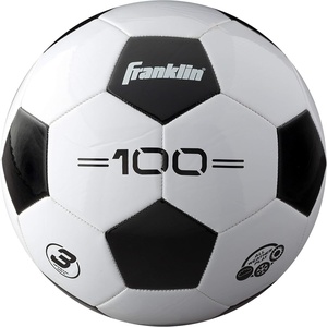 image:imageFranklin Sports Soccer Balls  Youth amp Adult  Sizes 3 4 amp 5  Single amp Bulk Packs  Black amp WhiteSize 3  1 Inflated Ball
