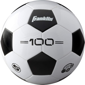 image:imageFranklin Sports Soccer Balls  Youth amp Adult  Sizes 3 4 amp 5  Single amp Bulk Packs  Black amp WhiteSize 5  1 Inflated Ball