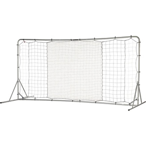 image:imageFranklin Sports Soccer Rebounder  Tournament Steel Rebounding Net  Perfect for Backyard Practice and Training  12 x 6 amp 6 x 412 x 6  Silver