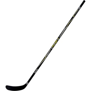 image:imageFranklin Sports Street Hockey Sticks  Ambush Junior Street Hockey Stick  Wood and Fiberglass Shaft  ABS Blade  One Piece Stick  46 52 58BlackYellow  Power
