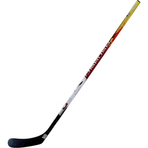 image:imageFranklin Sports Street Hockey Sticks  Ambush Junior Street Hockey Stick  Wood and Fiberglass Shaft  ABS Blade  One Piece Stick  46 52 58Multi  Ambush