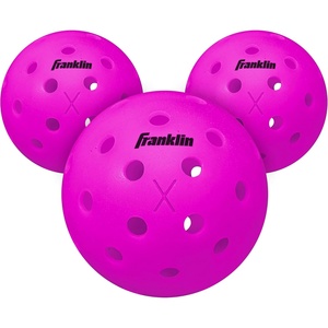 image:imageFranklin Sports X40 Outdoor Pickleballs  Official Ball of USA Pickleball APP Tour  US Open  Regulation SizePurple