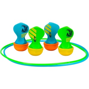 image:imageNERF Soft Tip Lawn Darts  Fun Outdoor Family Yard Game  Adults  Kids Outdoor Games  Perfect for Camping Backyard  Outdoors  Includes 4 NERF Soft Tipped Lawn Darts  2 Targets